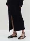 tubular knitted skirt
