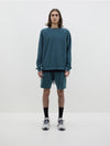 pigment dyed fleece sweat