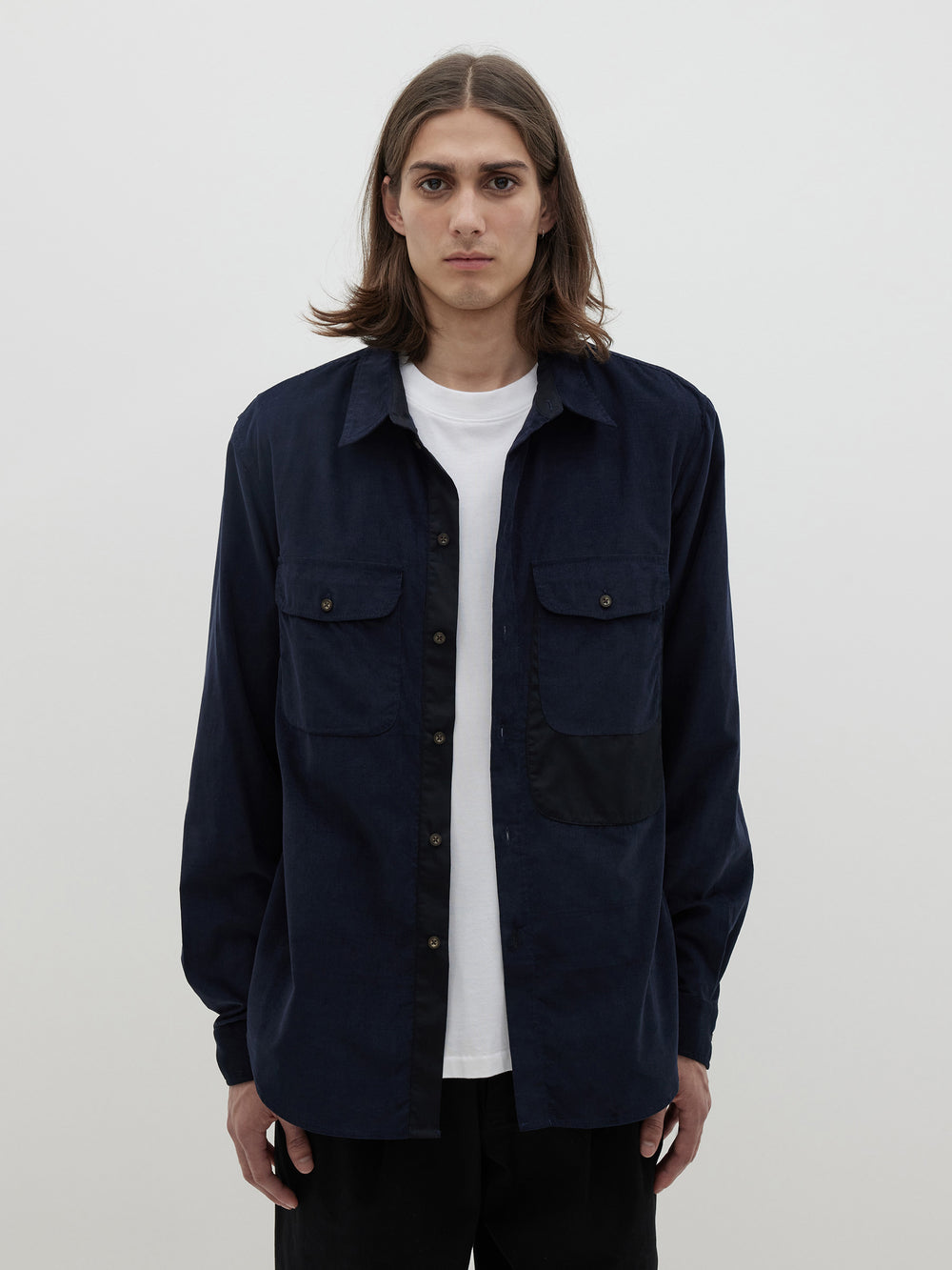 fine cord utility shirt