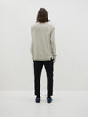 slouch coverstitch long sleeve t.shirt