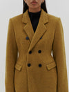 woollen double breasted coat