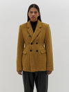 woollen double breasted coat