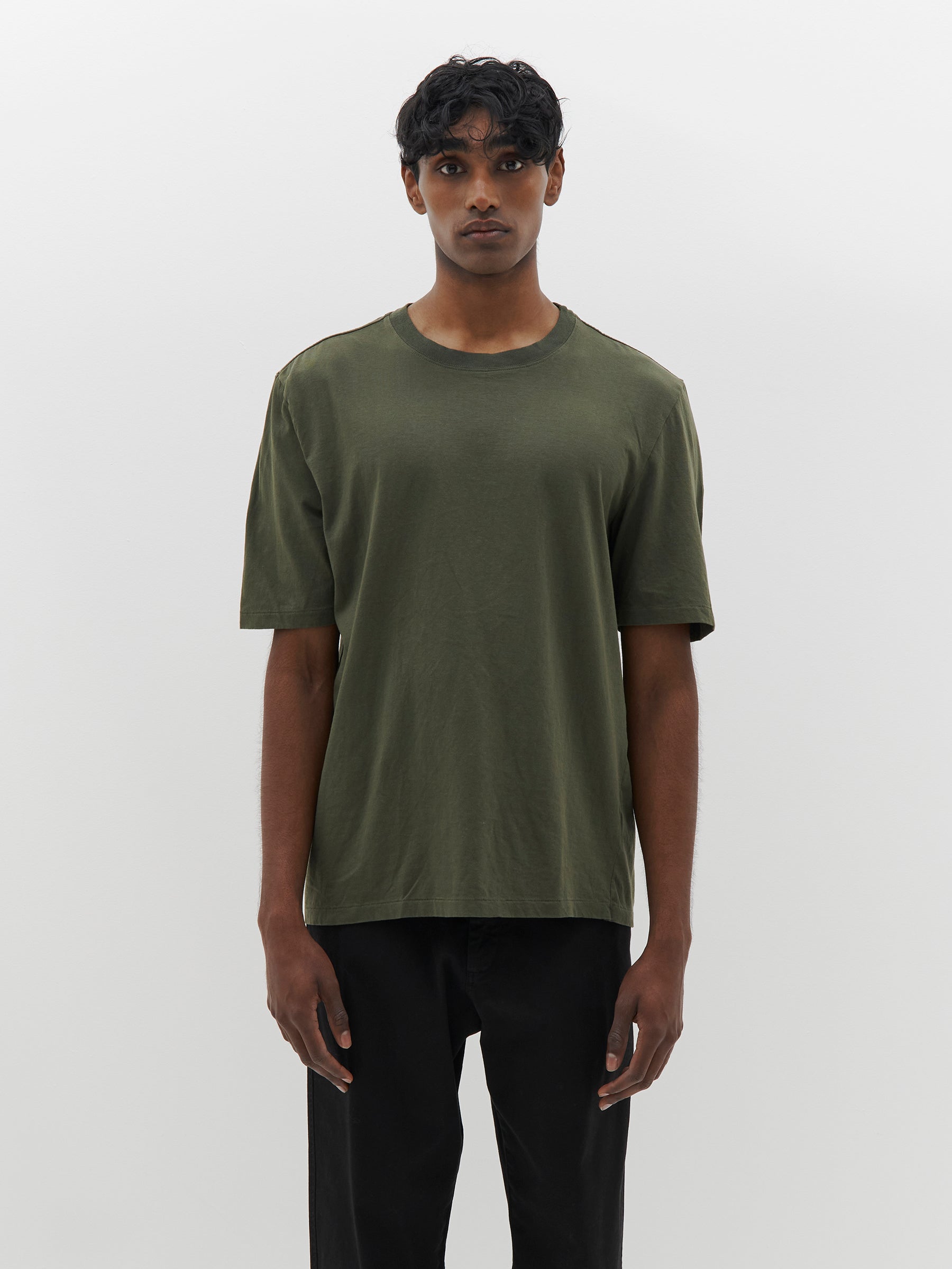 Khaki green deals t shirt