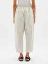 cotton poplin long rise pant