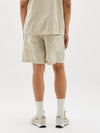 washed linen beach short