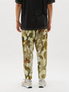 barkwood print pull on pant