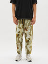 barkwood print pull on pant