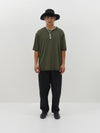 slouch contrast stitch t.shirt