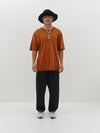 slouch contrast stitch t.shirt