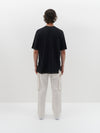 slouch contrast stitch t.shirt