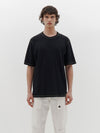 slouch contrast stitch t.shirt