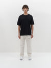 slouch contrast stitch t.shirt