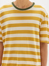 contrast stripe slouch t.shirt