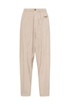 voluminous cotton poplin pant