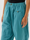 voluminous cotton poplin pant