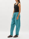 voluminous cotton poplin pant