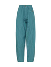 voluminous cotton poplin pant