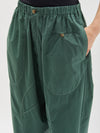 voluminous cotton poplin pant