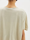 washed batwing contrast t.shirt