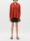 gauze popover shirt