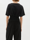 rib insert slouch t.shirt