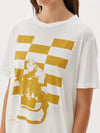 lucinda jones x bassike t.shirt