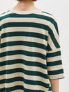 stripe slouch heritage t.shirt