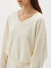 athletic v neck knit