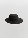 wide brim drawstring hat