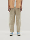 pleat front slouch chino