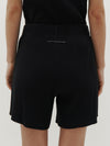 drapey rib pull on shorts