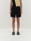 drapey rib pull on shorts