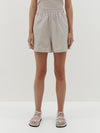 stretch cotton tennis short