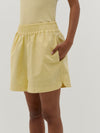 stretch cotton tennis short