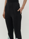 godet detail tailored pant