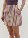 stripe cotton boxer short