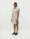 organic cotton yoke detail dress