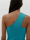 slim rib one shoulder tank