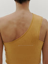 slim rib one shoulder tank