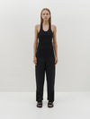 slim rib crossback tank