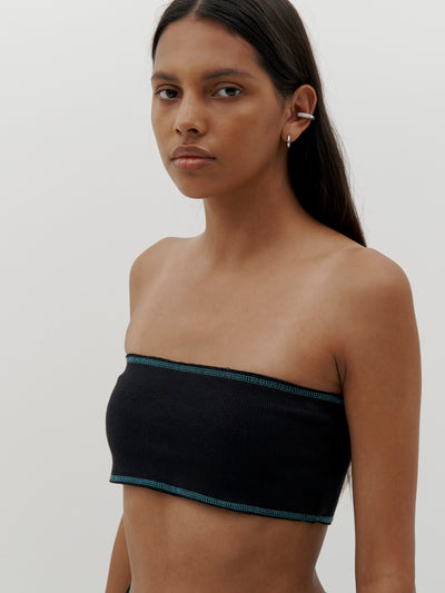 slim rib bandeau