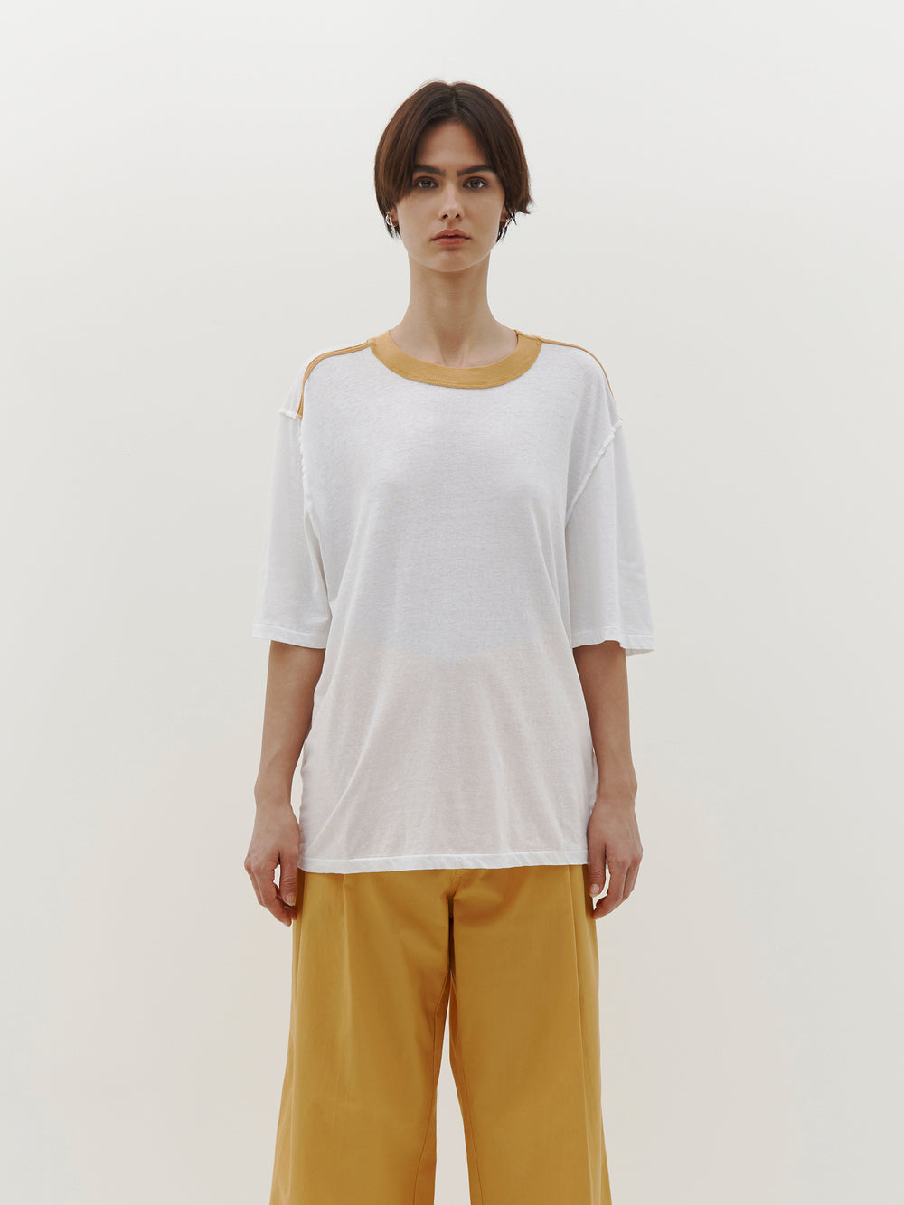 slouch boyfriend reverse t.shirt