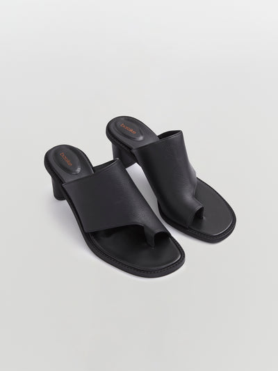 leather mule