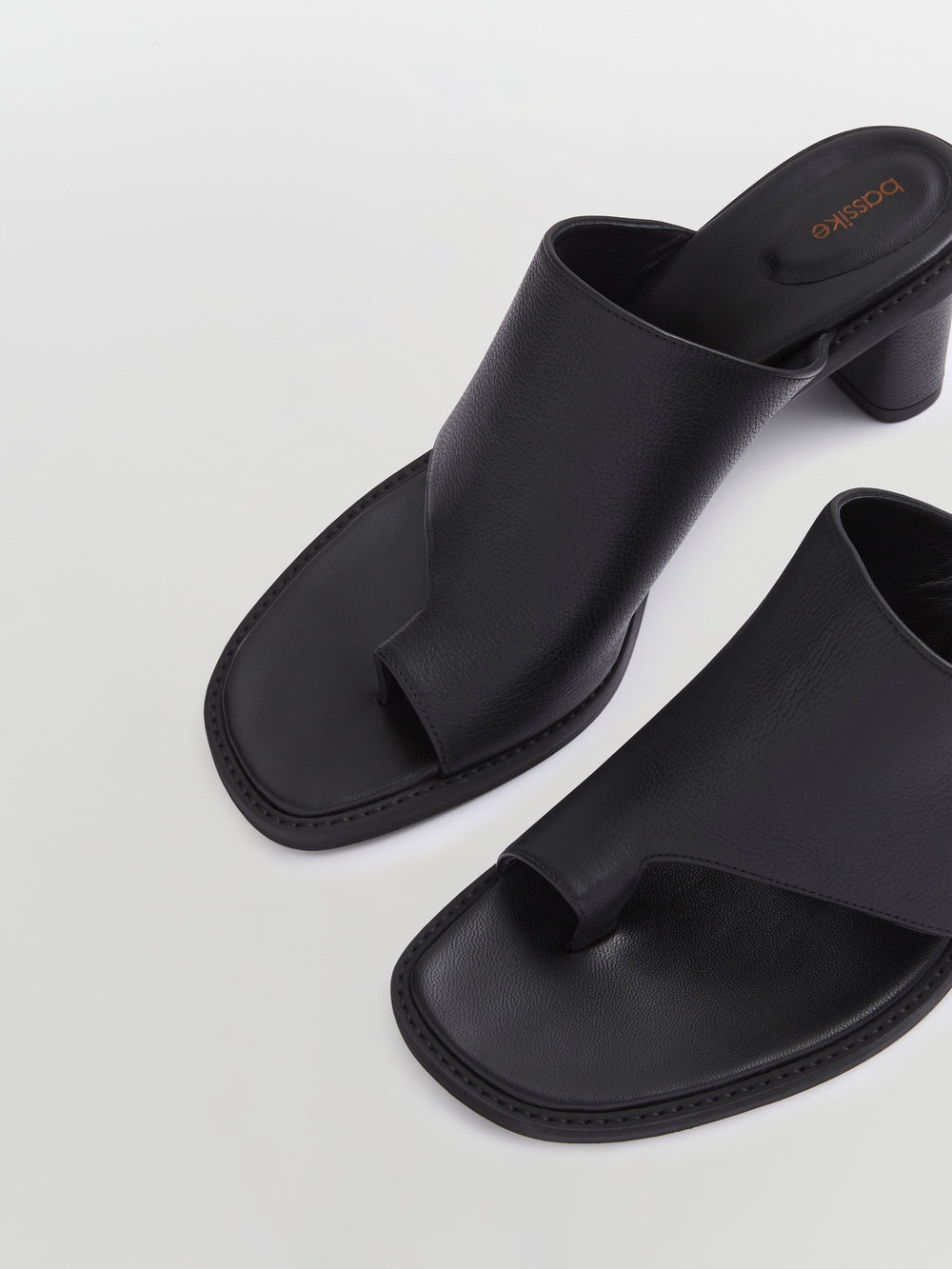 leather mule