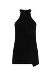 drapey rib layered tank