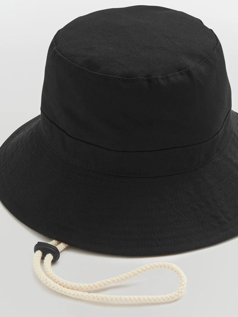 drawstring bucket hat