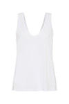 minimal v neck tank