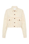 organic natural denim jacket