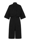 viscose twill utility playsuit
