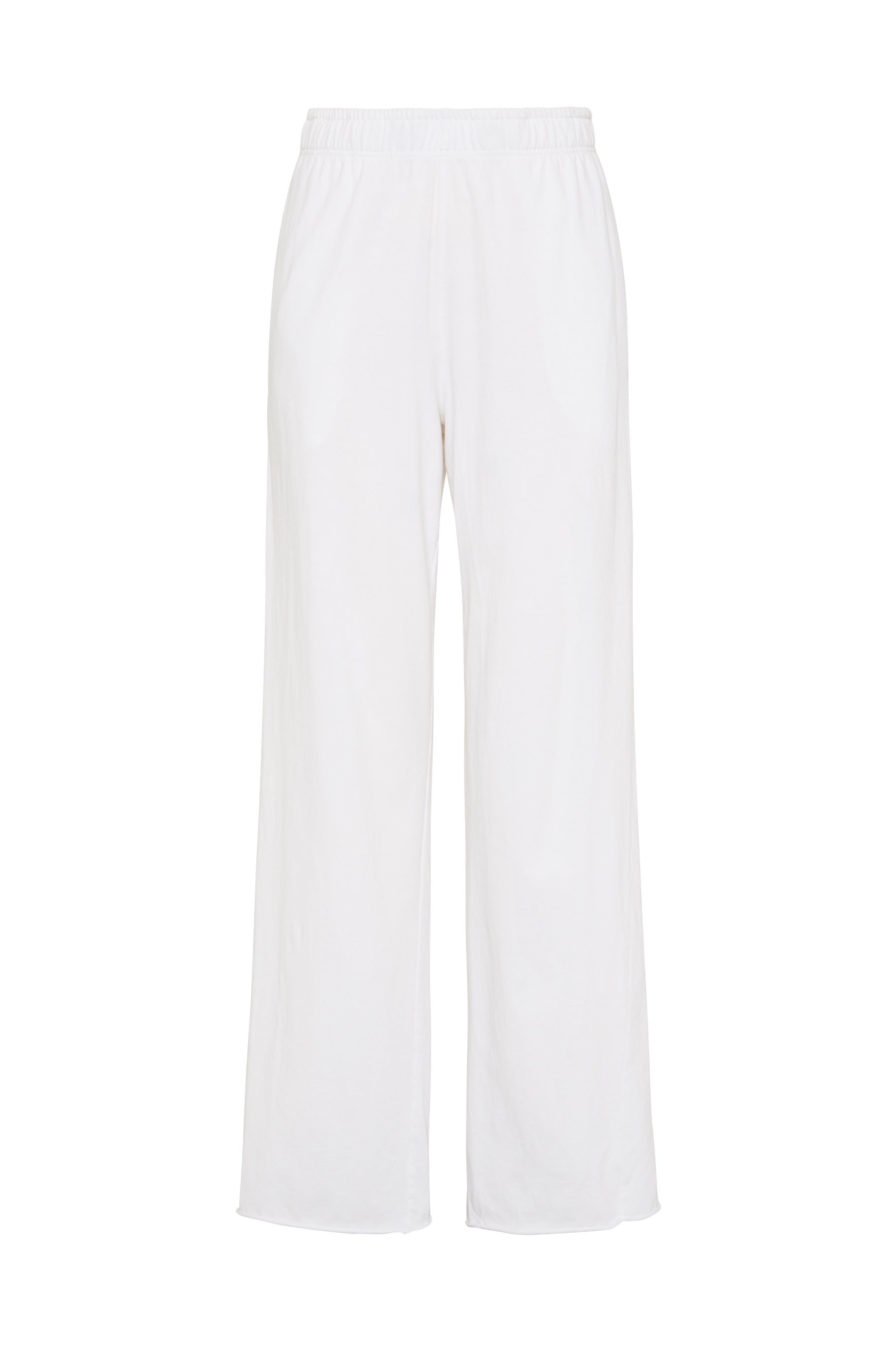 Bassike Linen Pants Bassike Slubbed Linen Split Hem Pant Brown